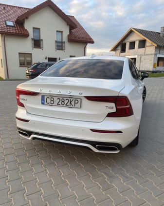Volvo S60 cena 149999 przebieg: 106000, rok produkcji 2019 z Warszawa małe 106